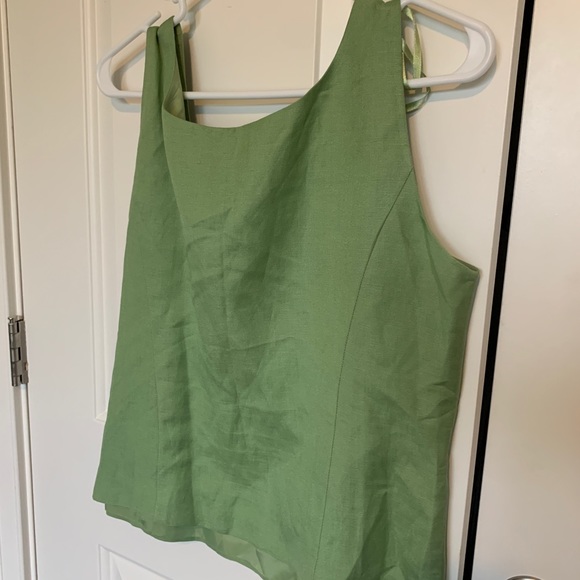 Green Beaded Tank and Jacket Set - Picture 10 of 11